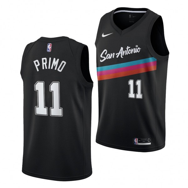 Joshua Primo San Antonio Spurs 2021 NBA Draft White Jersey City Edition #11