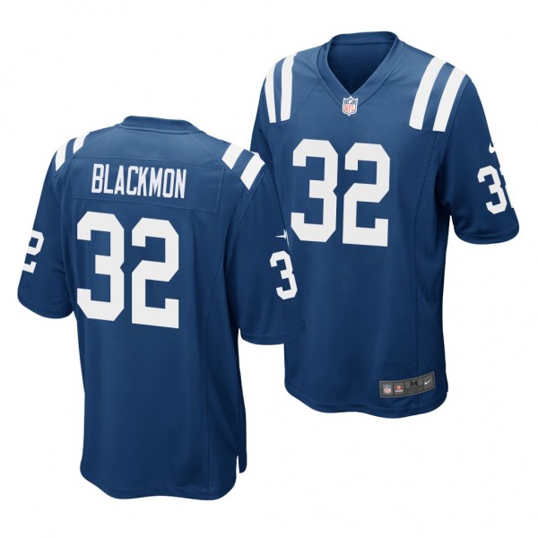Indianapolis Colts Julian Blackmon Blue 2020 NFL D...