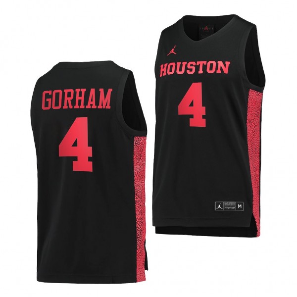 Houston Cougars Justin Gorham #4 Gorham Commemorat...