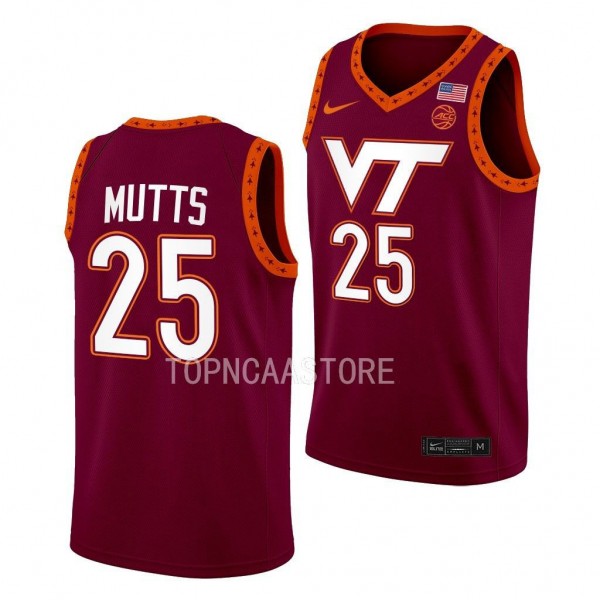 Virginia Tech Hokies Justyn Mutts Swingman Basketb...