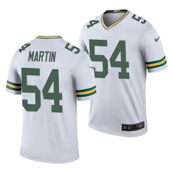 Green Bay Packers Kamal Martin White 2020 2020 NFL Draft Men's Color Rush Legend Jersey
