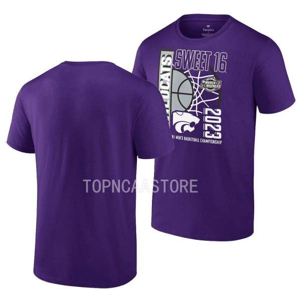 Kansas State Wildcats Purple 2023 NCAA March Madne...