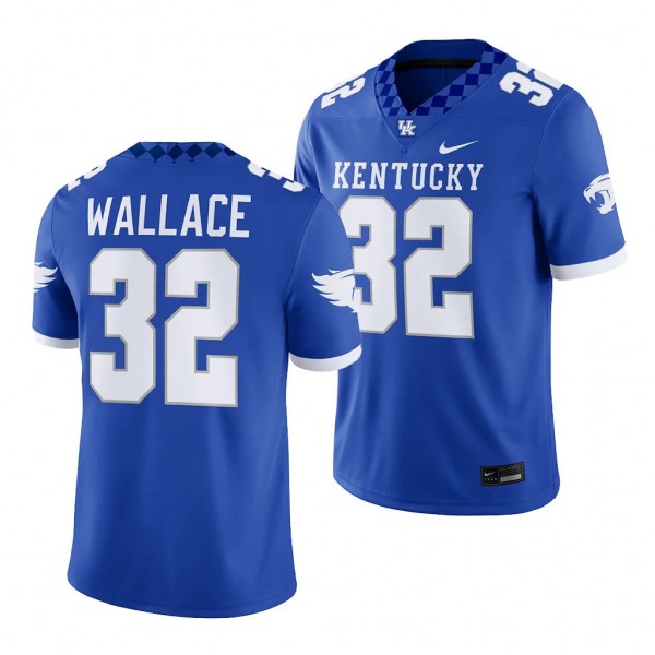 Trevin Wallace Kentucky Wildcats #32 Royal Jersey ...
