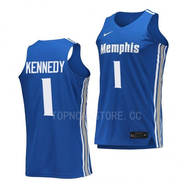 Memphis Tigers Keonte Kennedy Royal #1 Replica Jer...
