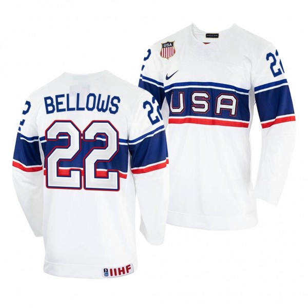 Kieffer Bellows USA Hockey 2022 IIHF World Champio...