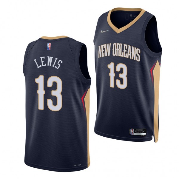 Kira Lewis Jr. #13 New Orleans Pelicans 75th Anniv...