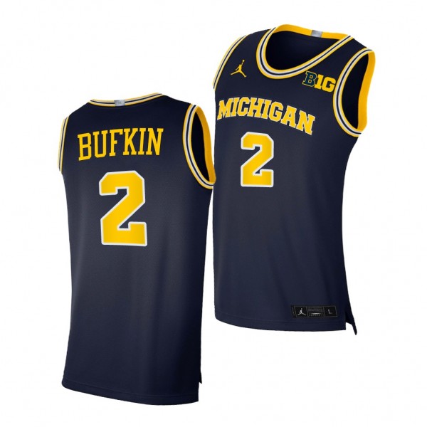 Michigan Wolverines Kobe Bufkin Navy 2021 Class Li...