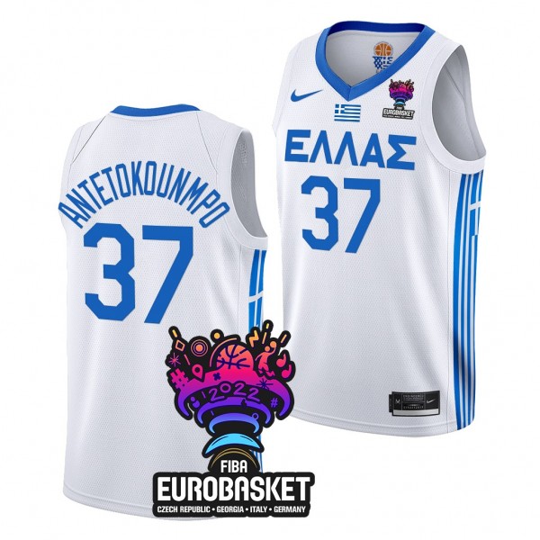 EuroBasket 2022 Greece Kostas Antetokounmpo Home W...