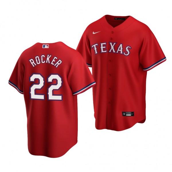 Kumar Rocker Texas Rangers 2022 MLB Draft Jersey R...