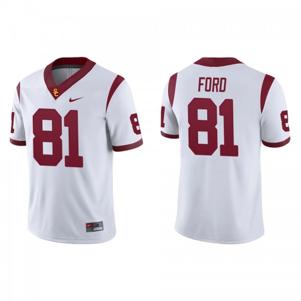 Kyle Ford USC Trojans Away Game Jersey White