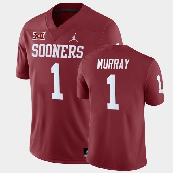 Oklahoma Sooners Kyler Murray Crimson Home Game Je...