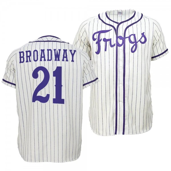 Lance Broadway TCU Horned Frogs #21 Natural Colleg...