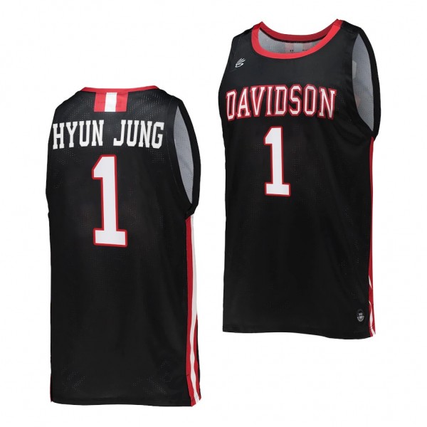 Lee Hyun-jung #1 Davidson Wildcats 2022 College Ba...