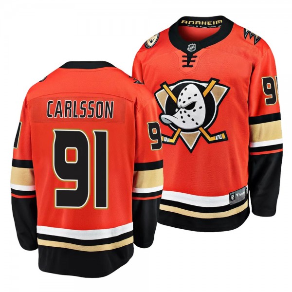 2023 NHL Draft Leo Carlsson Anaheim Ducks #91 Oran...