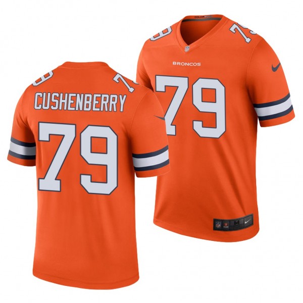 Denver Broncos Lloyd Cushenberry III Orange 2020 N...