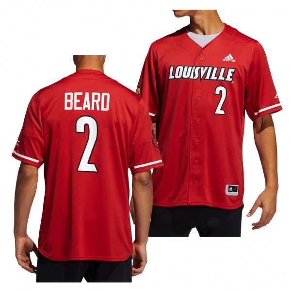 Logan Beard Louisville Cardinals Button-Up Men Jer...