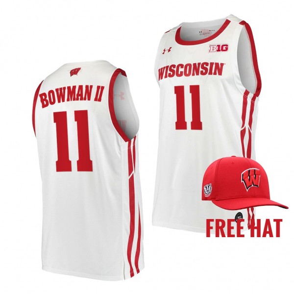 Lorne Bowman II College Basketball Free Hat Jersey...