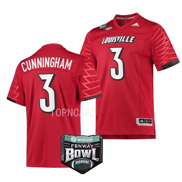 Louisville Cardinals 2022 Fenway Bowl Malik Cunnin...