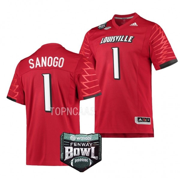 Louisville Cardinals 2022 Fenway Bowl Momo Sanogo ...