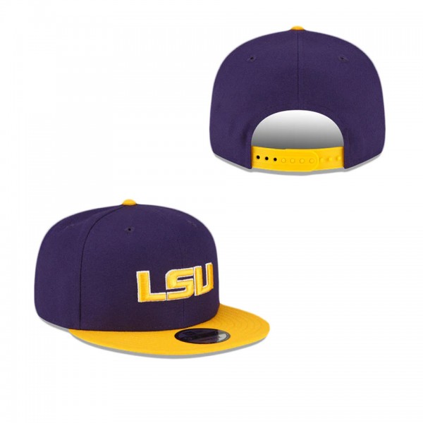 Lsu Tigers 9FIFTY Snapback Purple Hat