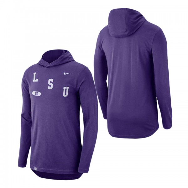 LSU Tigers Nike Team Performance Long Sleeve Hoodi...