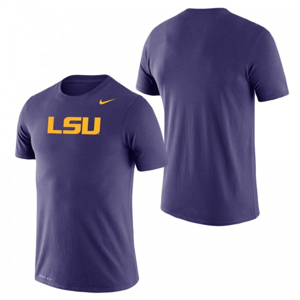 LSU Tigers School Logo Legend Performance T-Shirt ...