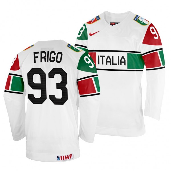 Luca Frigo Italy Hockey 2022 IIHF World Championsh...