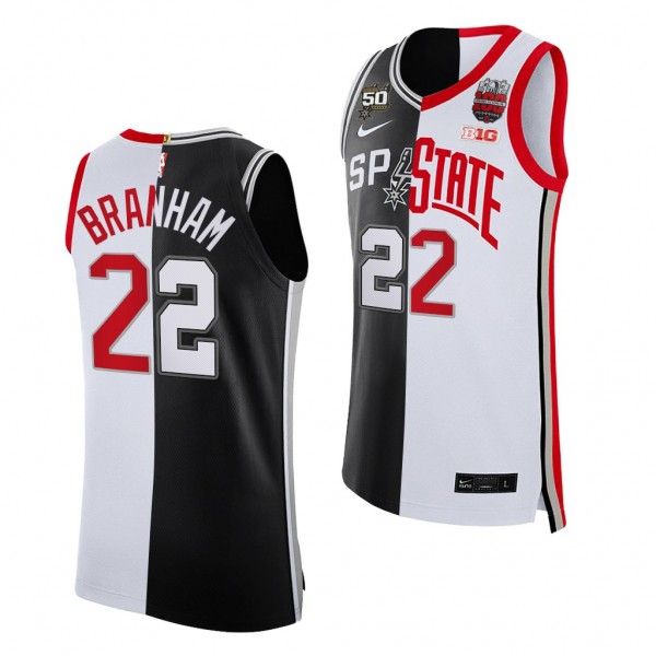 2022 NBA Draft Malaki Branham #22 Spurs X Ohio Sta...