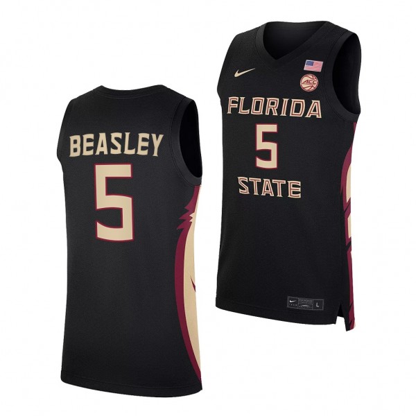 Florida State Seminoles Malik Beasley #5 Black Col...