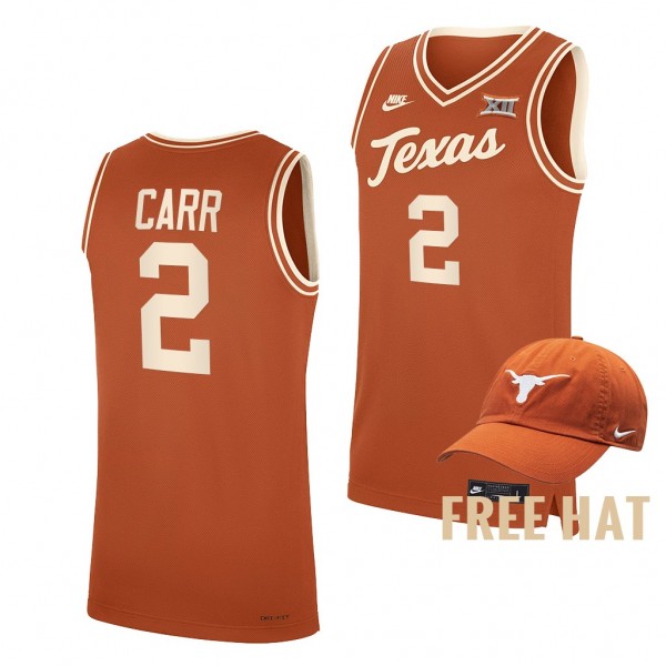 Marcus Carr Texas Longhorns 2021-22 College Basket...