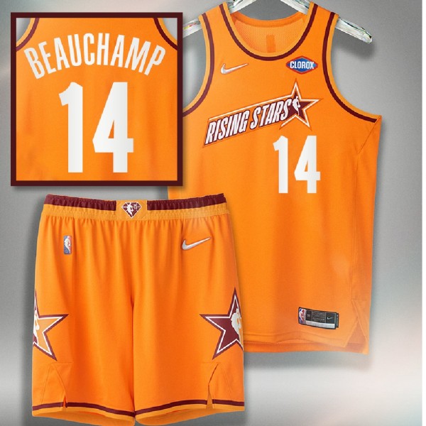 MarJon Beauchamp 2022 NBA Rising Stars NBA-G #14 O...