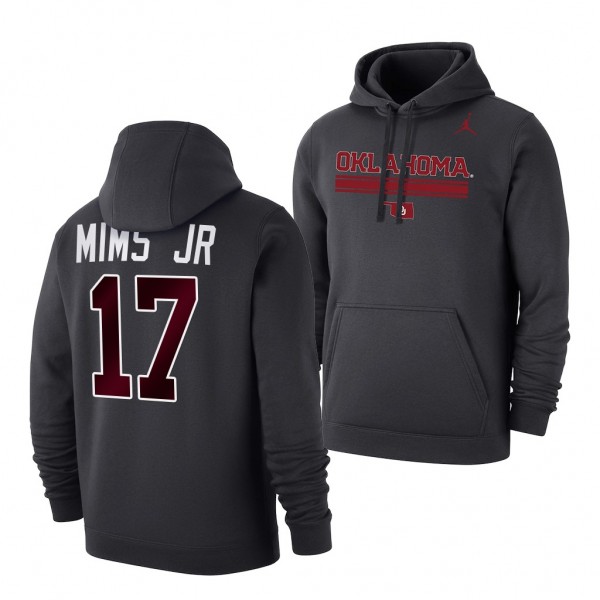 Marvin Mims Jr. Oklahoma Sooners Unity Anthracite ...