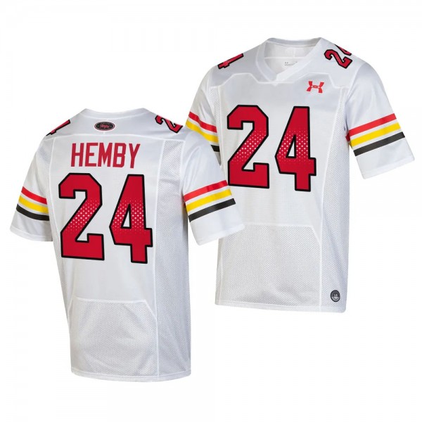 Roman Hemby Maryland Terrapins Special Game White ...