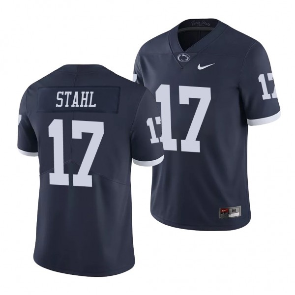 Penn State Nittany Lions Mason Stahl Navy Limited College Football Jersey