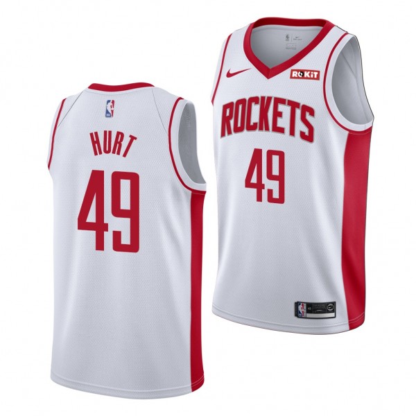 Matthew Hurt Houston Rockets 2021 NBA Draft White Jersey Association Edition #49