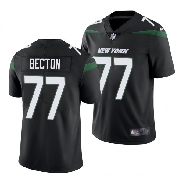 New York Jets Mekhi Becton Black 2020 2020 NFL Dra...