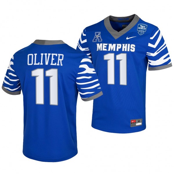 Memphis Tigers Sylvonta Oliver 11 Royal 2021-22 Co...