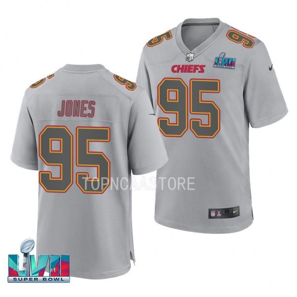 Chris Jones Super Bowl LVII Kansas City Chiefs #95...