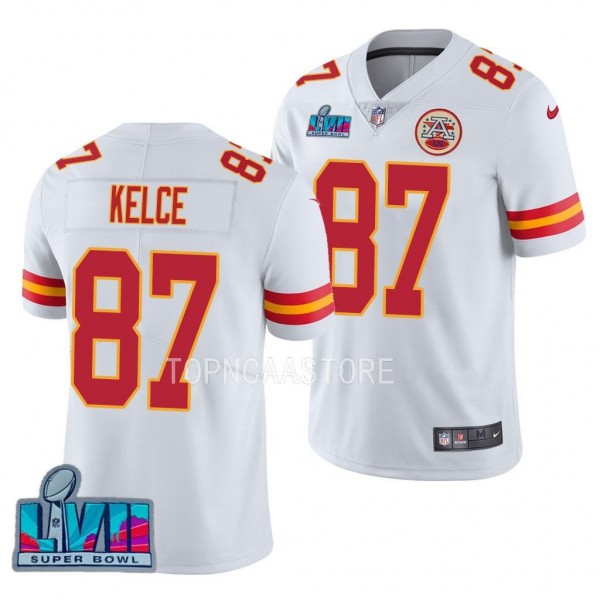Travis Kelce Super Bowl LVII Kansas City Chiefs #8...