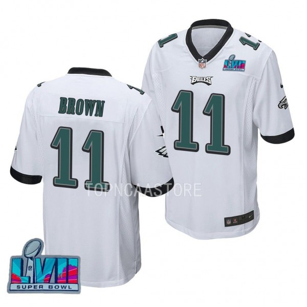 Men's A.J. Brown hiladelphia Eagles Super Bowl LVI...