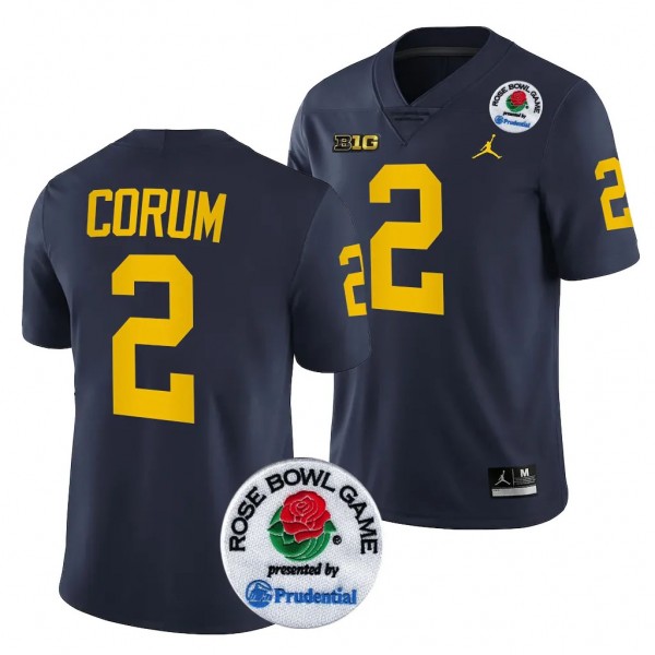 Michigan Wolverines Blake Corum 2024 Rose Bowl #2 ...