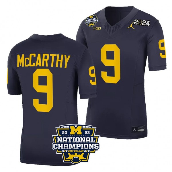 Men's J.J. McCarthy Michigan Wolverines CFBPlayoff...