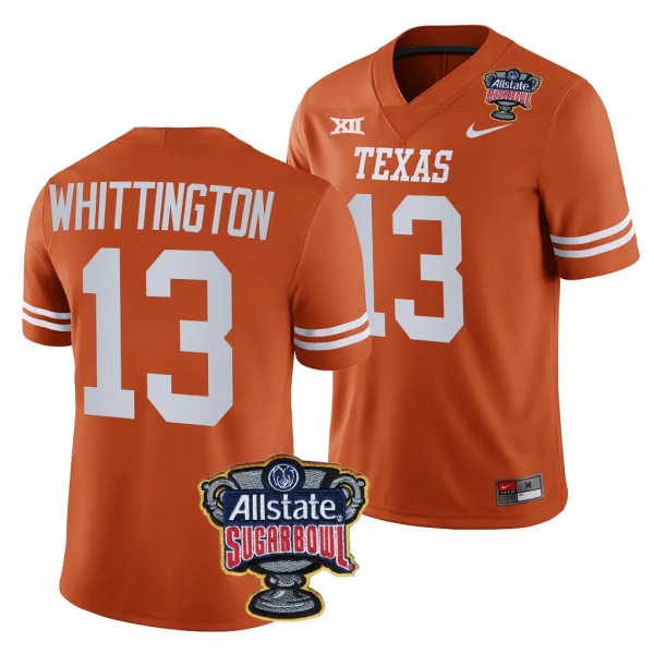 Men's Jordan Whittington Texas Longhorns 2024 Suga...