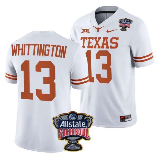 Texas Longhorns Jordan Whittington 2024 Sugar Bowl...