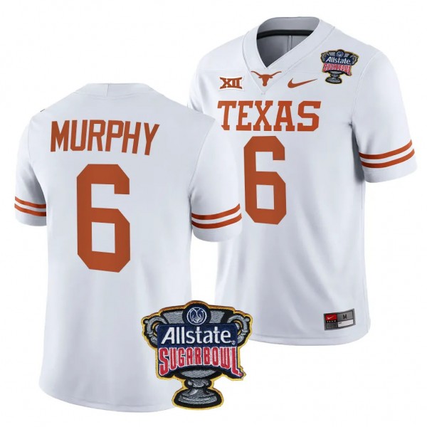 Texas Longhorns Maalik Murphy 2024 Sugar Bowl #6 W...
