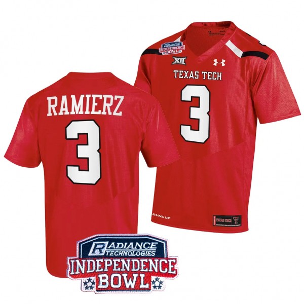 Texas Tech Red Raiders Bryce Ramierz 2023 Independ...