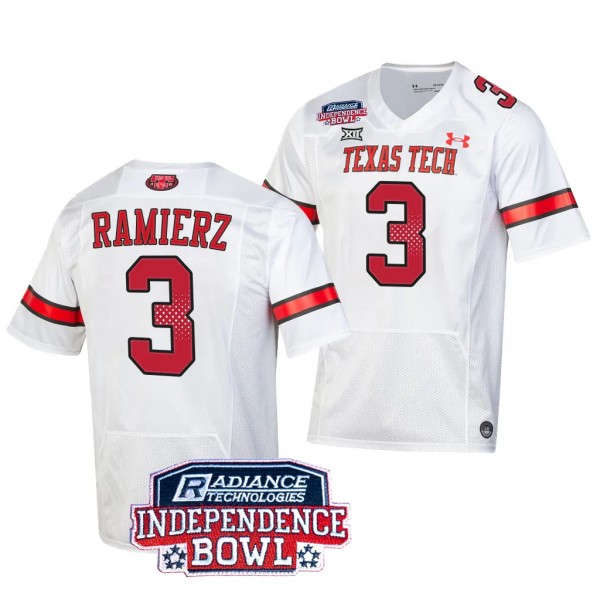 Bryce Ramierz 2023 Independence Bowl Texas Tech Re...