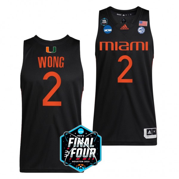 Miami Hurricanes Isaiah Wong 2023 NCAA Final Four ...