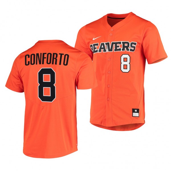 Michael Conforto Oregon State Beavers #8 Orange El...