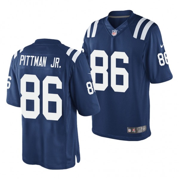 Indianapolis Colts Michael Pittman Jr. Blue 2020 NFL Draft Limited Jersey